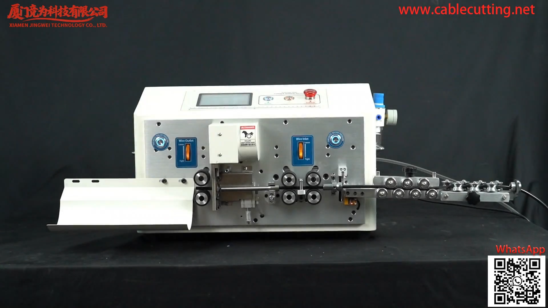 ダブルラウンド多芯線ストリッピング＆カットマシン (2-8mm) WPM-YHT6 | 高精度ワイヤー加工機