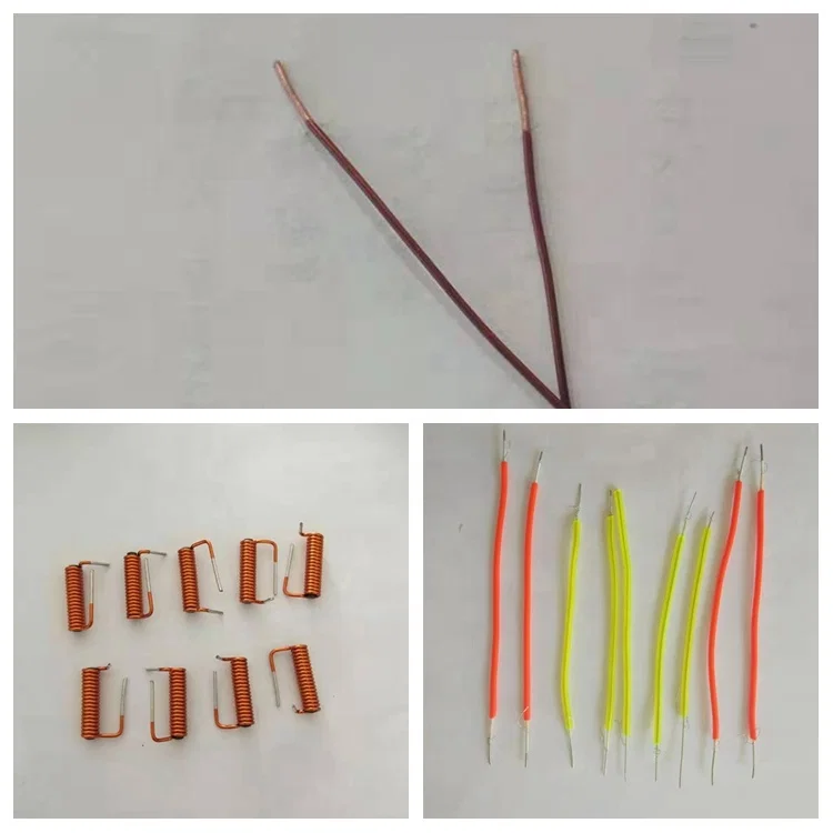 銅線エナメル除去機、銅線ケーブル剥離機のサンプル展示