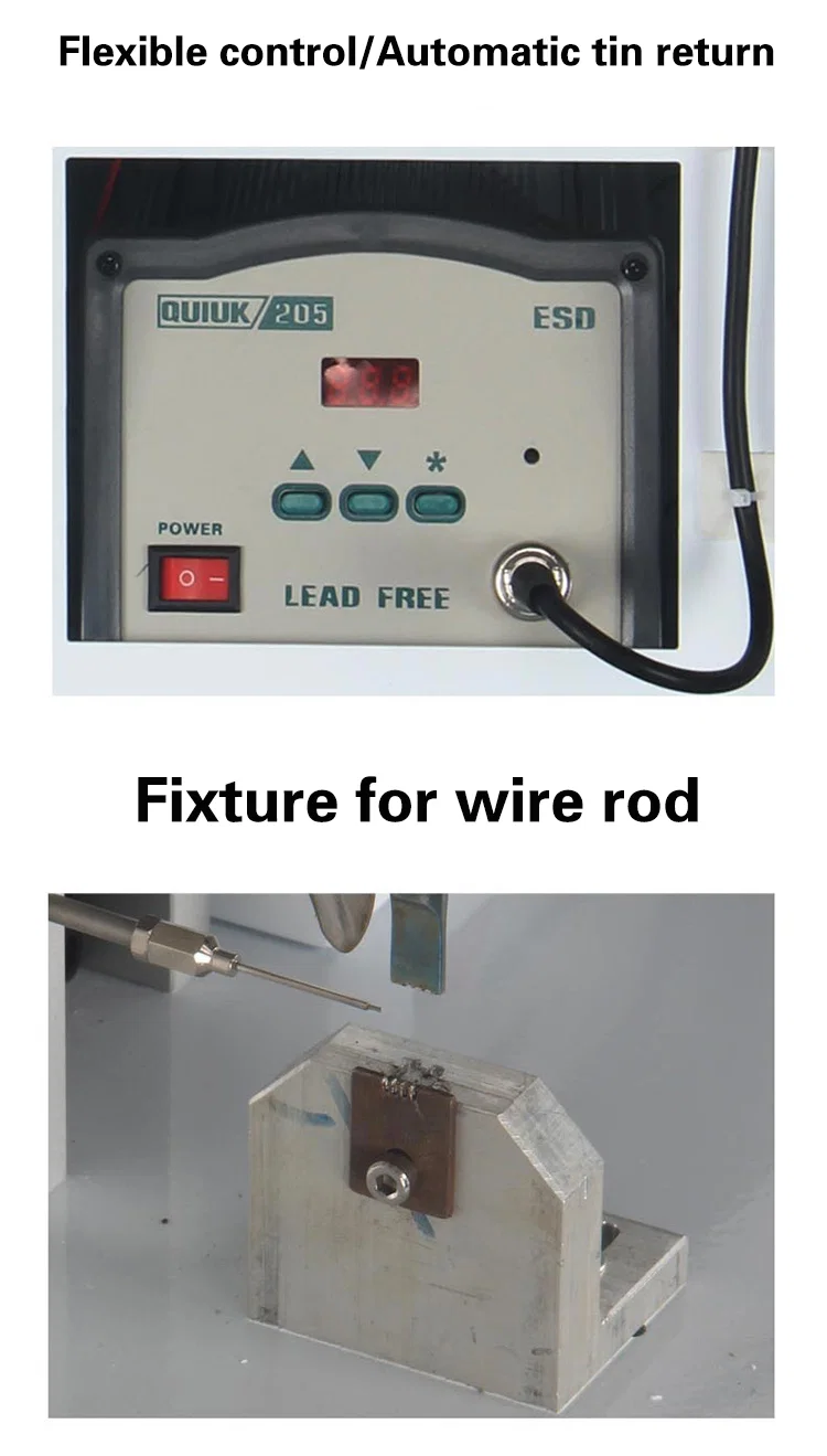 多機能フットマイクロスイッチコネクタはんだ付け機、錫PCB / LED /ロボット溶接機、USB Typec Mirco端子はんだ付け機