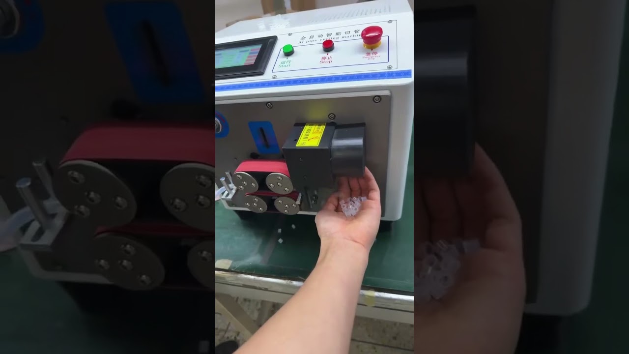 High Efficiency Fully Automatic Intelligent Pipe Cutting Machine Cutting Pipe Real Shot #factory