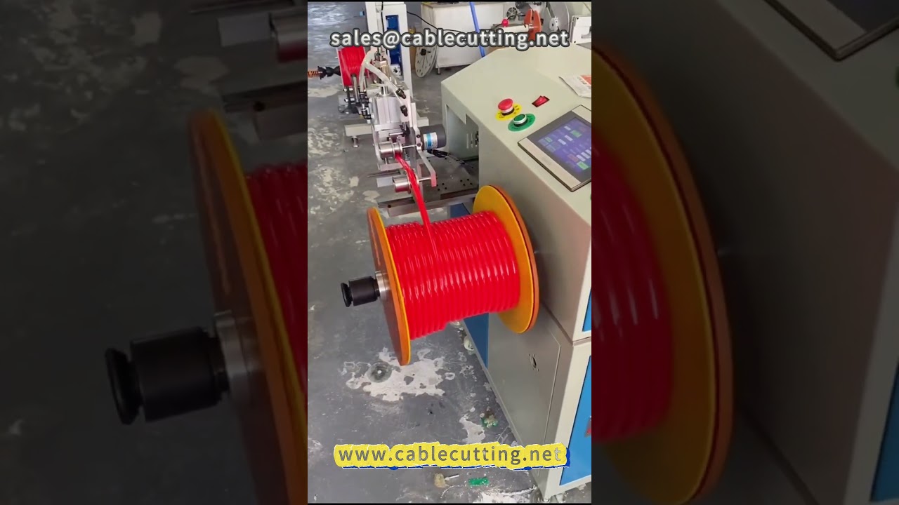 ガス管・水管・電線の巻取り機 ｜配管・ワイヤー加工の自動化【高効率】
