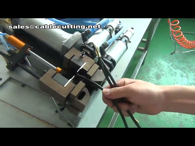 【高精度】自動ケーブル剥線機｜ワイヤーストリッパー・工場の自動化工具