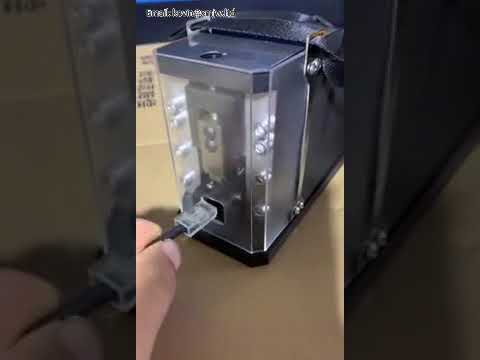 プロ仕様 RJ45圧着工具 ネットワークLANケーブル端子圧着機 自動化配線工具