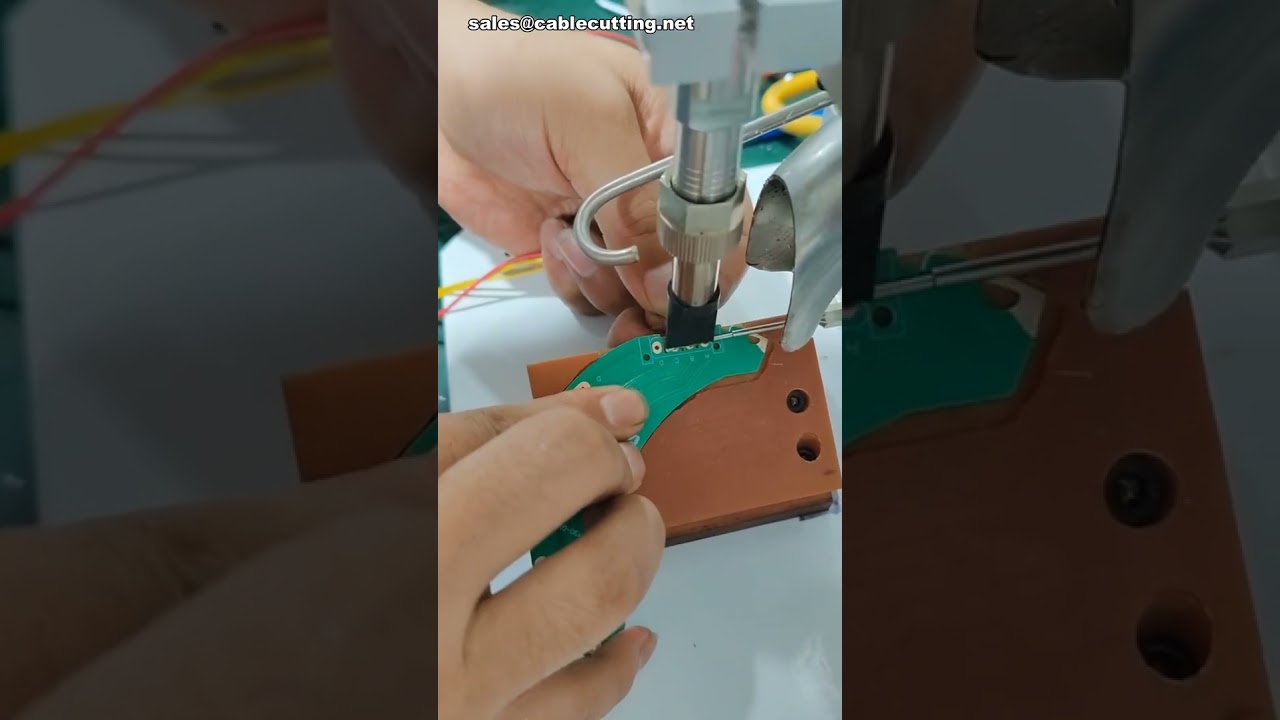 半自動はんだ付けマシン #工場 #機械 #DIY