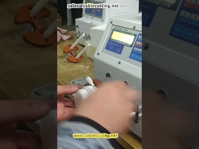 データケーブル自動巻き取り結束機｜高速ワイヤーパッケージング