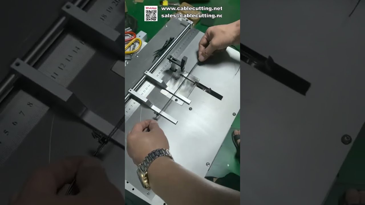 半自動特殊形状ナイロンケーブルタイ製造機 | 高効率結束バンド生産装置