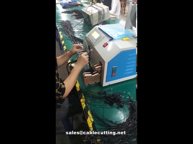 headphones line Earphone Wire Winding Cable Tie machine