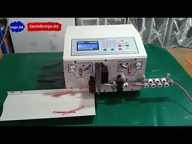 THHN・TFFN電線自動皮むき切断機｜高速・高精度ケーブル加工