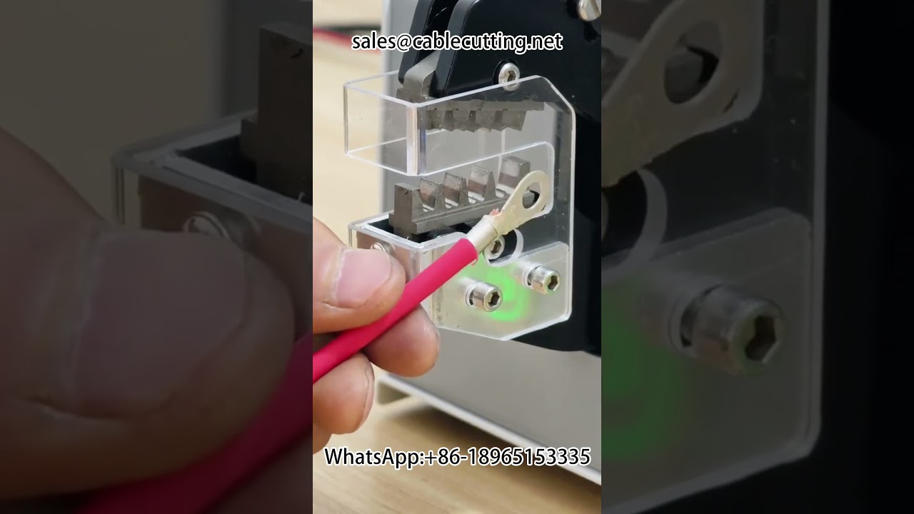 全自動電動端子圧着機 | 高性能ワイヤー圧着工具 #電動工具 #工場自動化