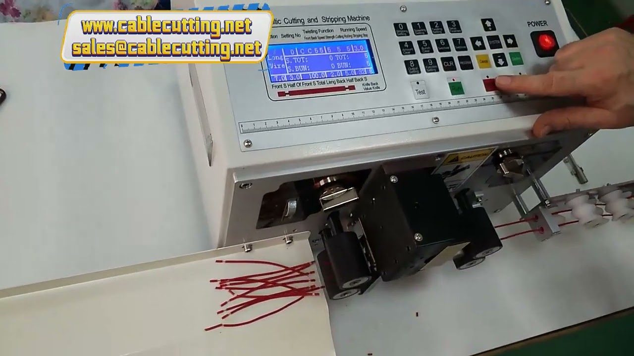 Wire Cutting and Stripping Machine Copper Cable Peeling Machine for Wire Harness 4mm