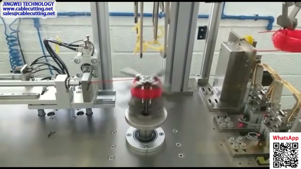 スムーズな操作性！ブラジル顧客向け自動トリマーライン巻き取り・結束機