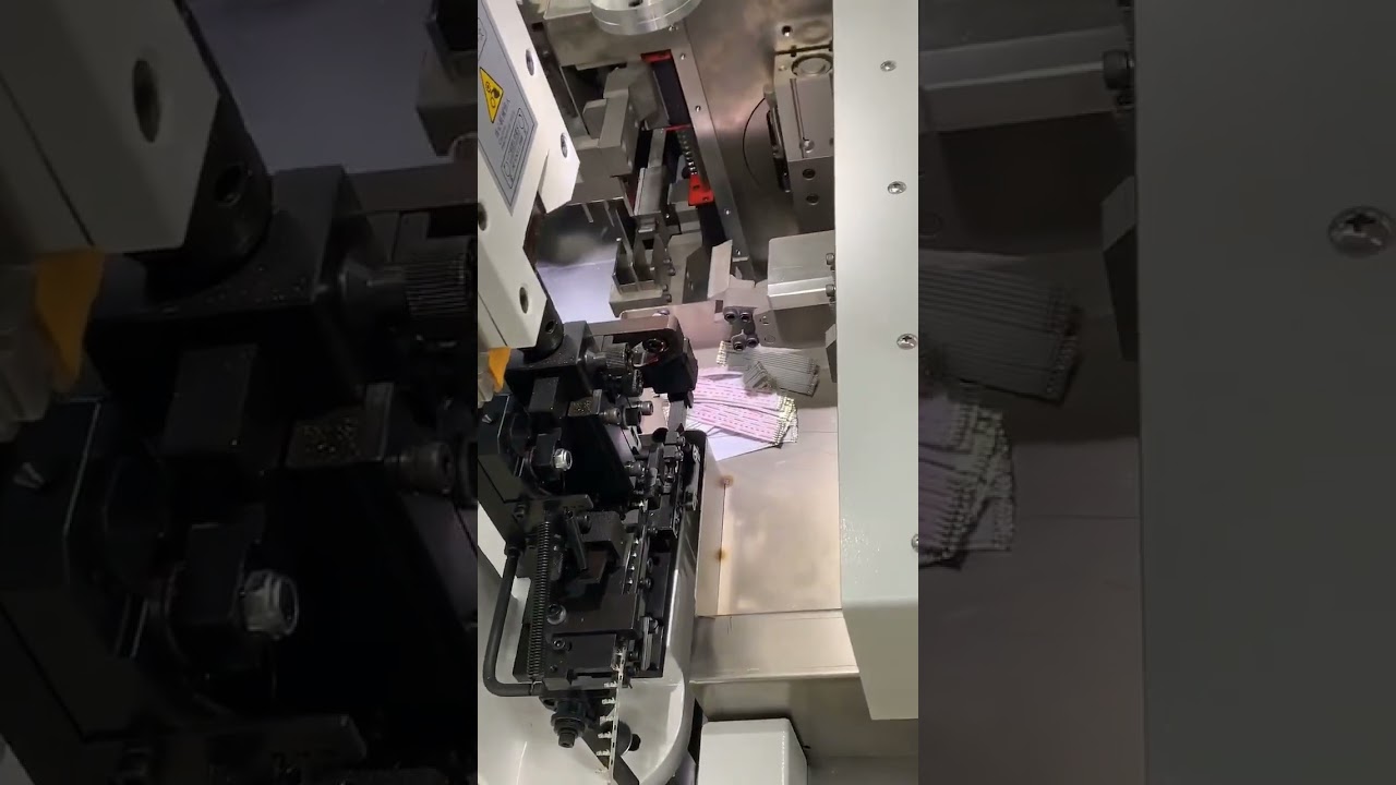 【高効率・安定・精密】全自動両端圧着ワイヤーハーネス加工機 #工場自動化 #ワイヤーハーネス #製造装置