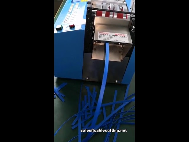 PE被覆鋼線自動切断機・スチールバンド切断機 - 高効率ワイヤー加工機