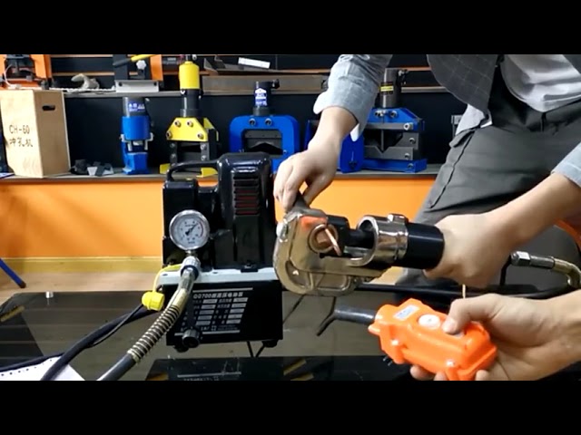 ポータブル電動油圧ポンプ｜スプリット油圧クランプ・ジャッキ用ポンプ