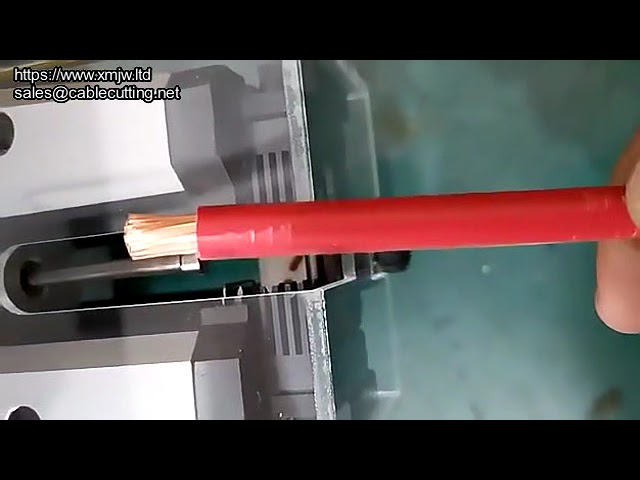 【高精度】誘導式純電気ケーブル剥線機｜自動ワイヤー処理で生産性向上