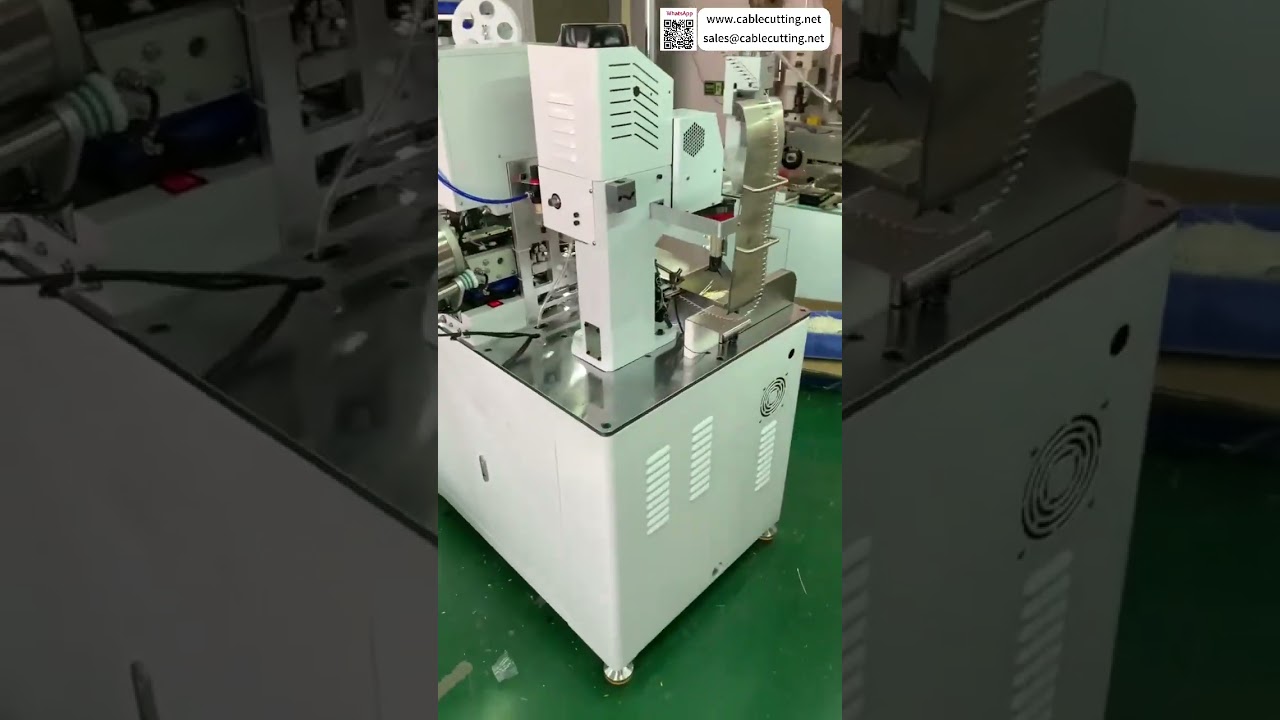 自動防水プラグ挿入・ダブル圧着 単一出力ユニット（工場生産システム） - ショートタイプ