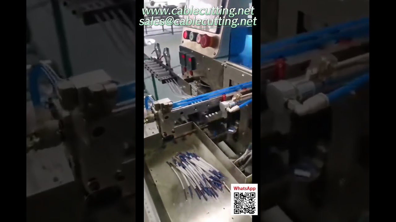 フラットケーブル用両頭はんだ付け機＆編組装置 | 自動ワイヤー加工システム