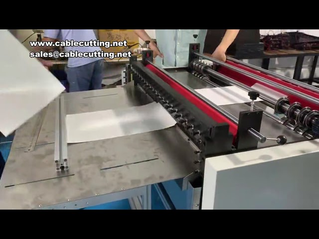 オイルペーパー自動切断機 | 高精度スライシング・カッティングマシン