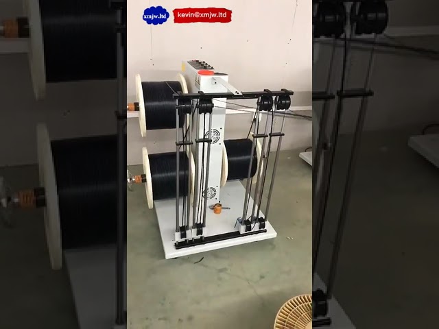 自動4リールケーブル送り出し機 | 4軸ワイヤーペイオフマシンで生産性向上