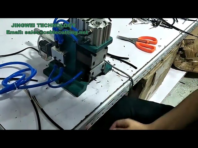 3F Manual Pneumatic Wire Stripping and Twisting Machine for Cable Manufacturing