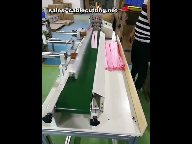 自動ポリエステルウェビング切断機 | 電動ウェビングカッター 高速精密切断