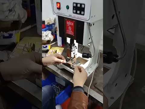 2T半自動端子圧着機｜被覆電線端子用 高信頼性・高速圧着