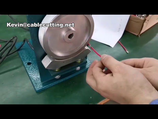半自動回転式 電線被覆剥離・撚り機【業務用】