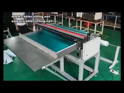 メルトブロー不織布・プラスチックフィルム・パール綿・気泡緩衝材対応 高精度多機能切断機