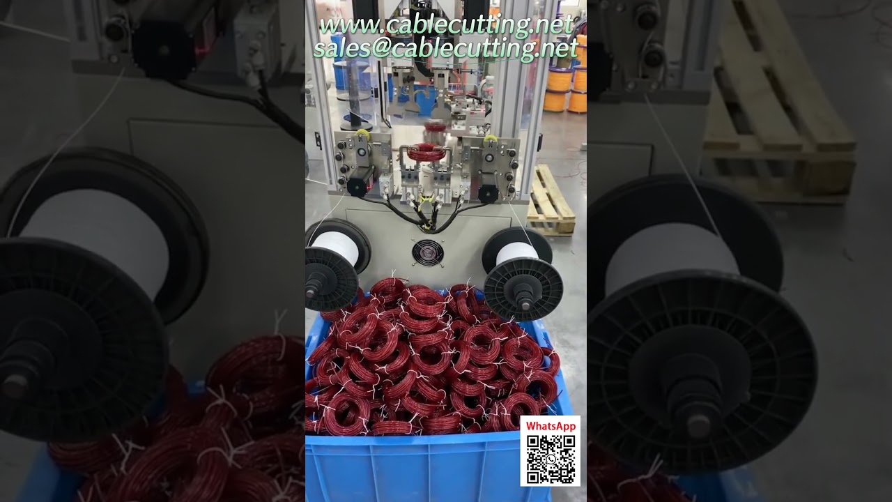 Live from the Workshop Trimmer Line Winding & Tying Machine in Full Production