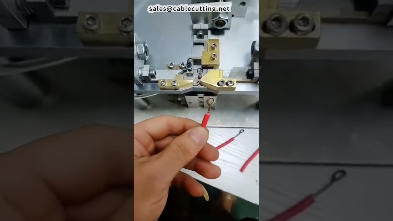 【工場向け】自動ワイヤー曲げ・ループ加工機 | ハーネス製造装置 #工場 #機械