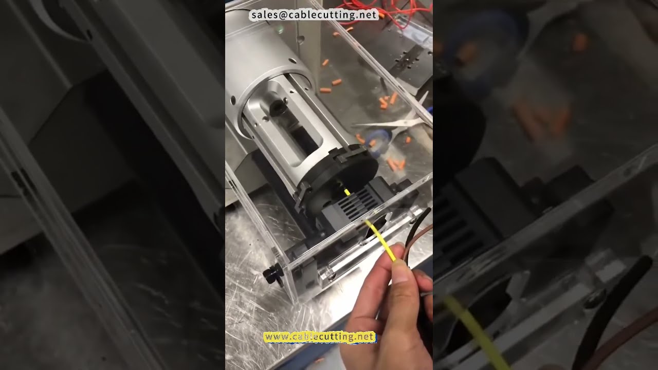 Coaxial Cable Stripping Machine, Can Strip Nine Layers, No Problem with Large And Small Wires