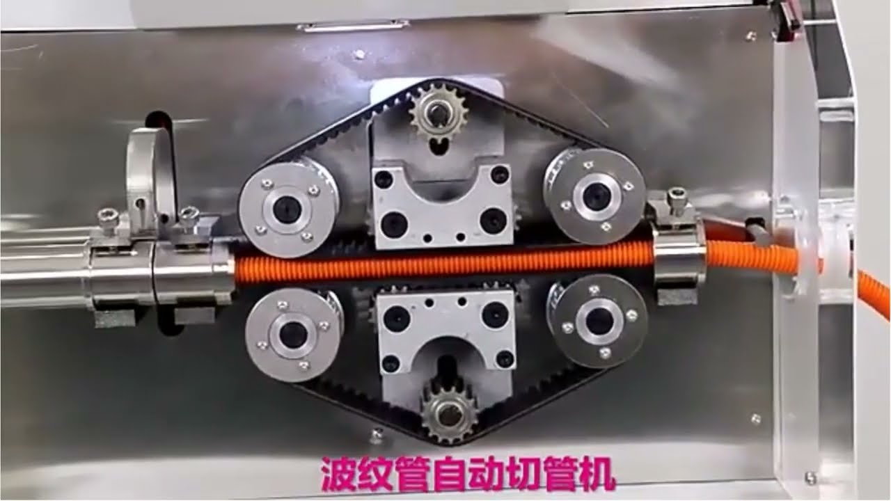 Automatic Feeding Corrugated Pipe Feeding Counting Cutting Machine