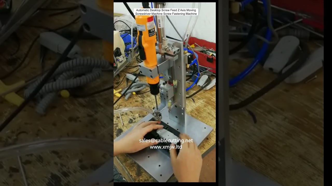 Automatic Desktop Screw Feed Z Axis Moving Screwdriver Machine Screw Fastening Machine