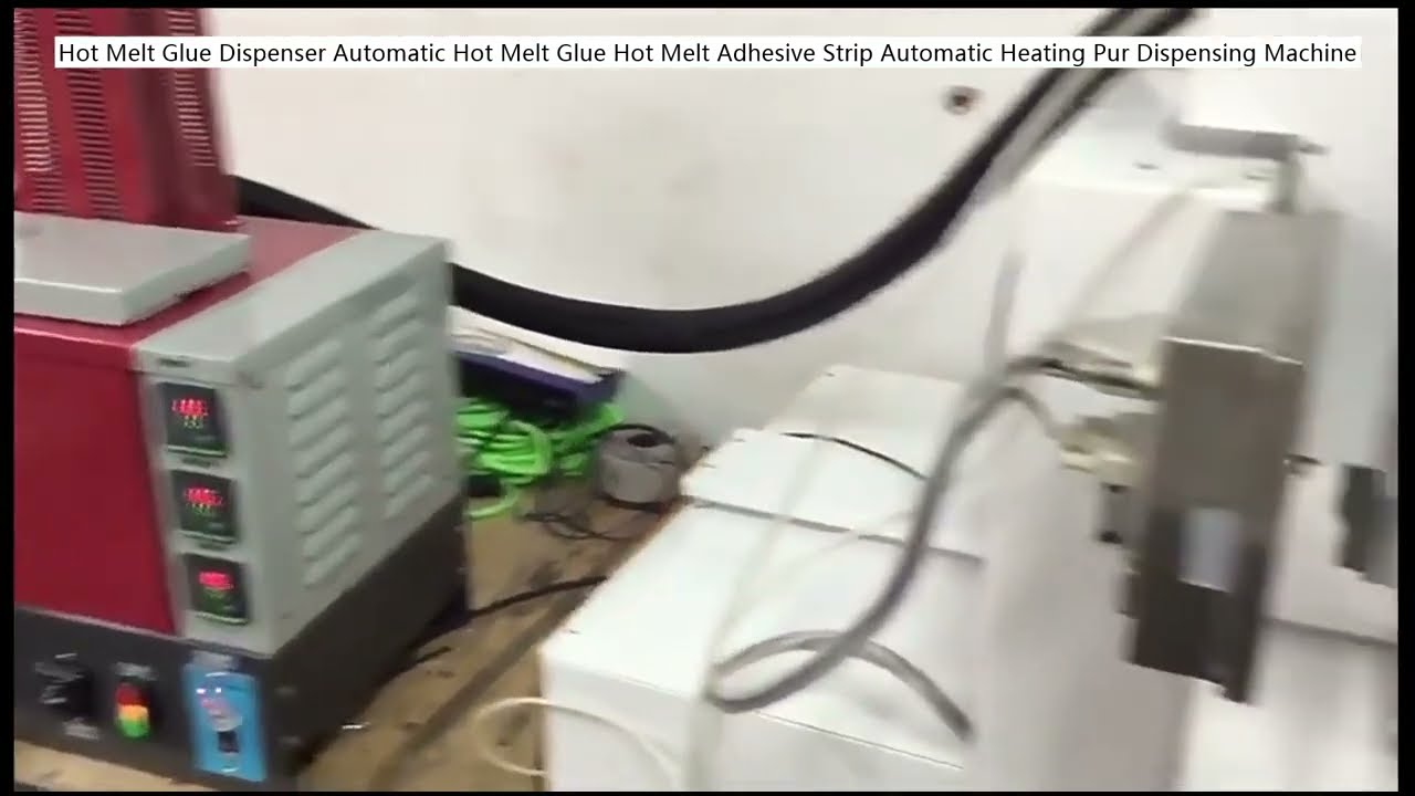 Hot Melt Glue Dispenser Automatic Hot Melt Glue Hot Melt Adhesive Strip Automatic Heating Pur Dispen