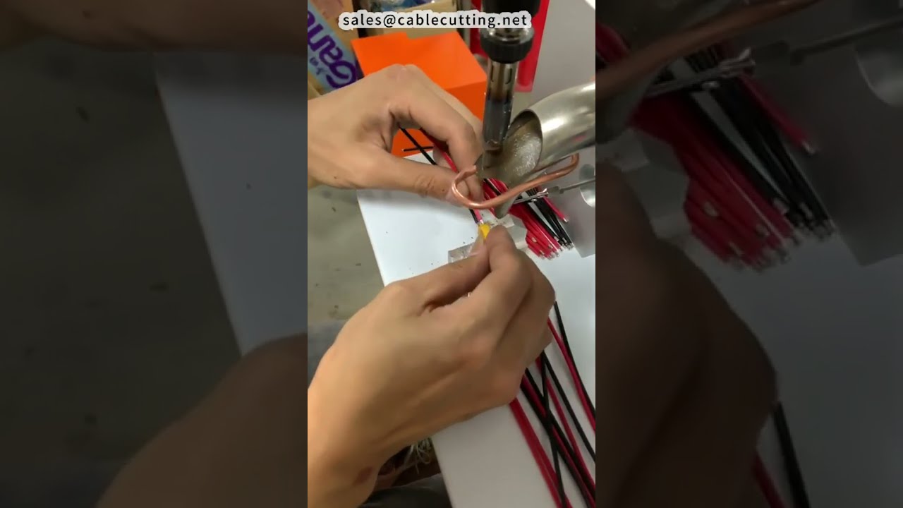 はんだ付けデモ – 美しい光沢のあるはんだ接合 #機械 #工場 #DIY