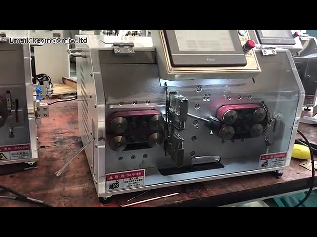 全自動 マルチコア被覆電線ストリッピング・切断機 2～6芯対応 電線被覆剥離機