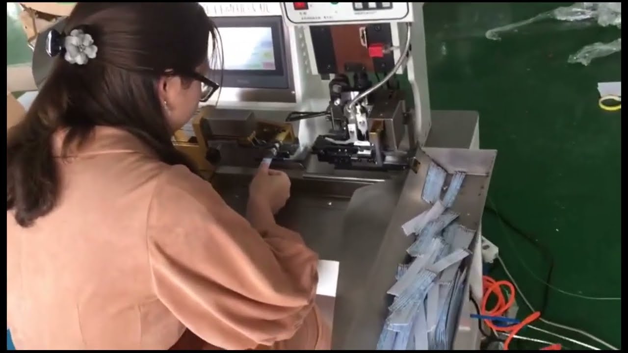 自動圧着機 22AWG 2P/4P/6P/8P/10P/12P/20P フラットリボンケーブル端子圧着機