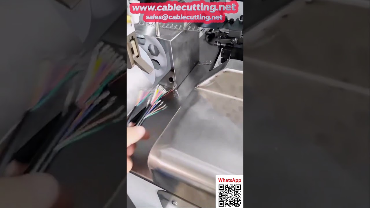 多芯ケーブル対応！自動皮むき・圧着一体型マシンで生産性向上