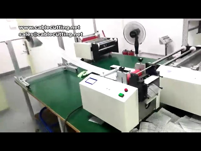 自動小型ワイヤーメッシュ金網切断機 | 高精度スライス機 | 工場自動化に最適