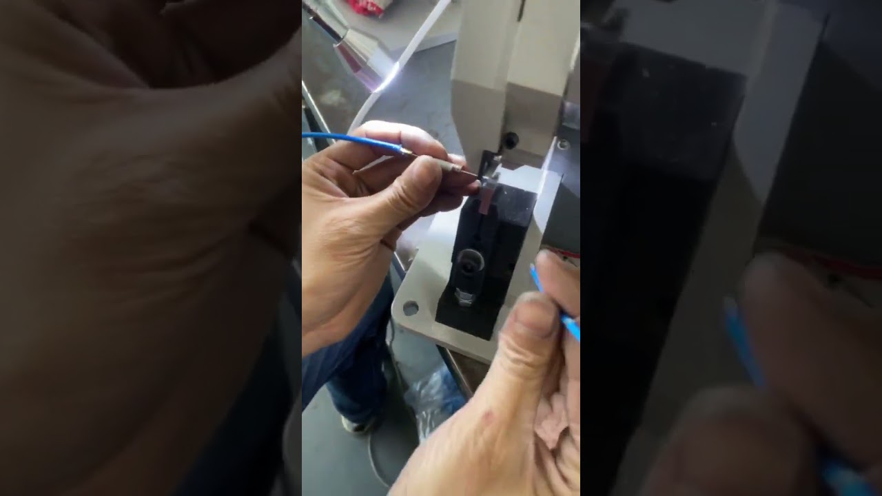 静音銅ベルトリベットマシン 実際の工場映像 #工場 #機械 #工具