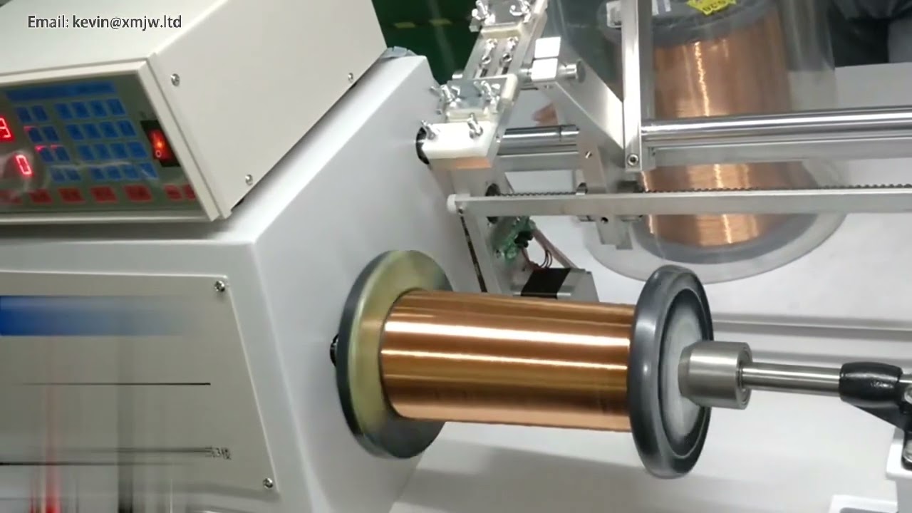 高精度CNC自動コイル巻き機｜0.05～1mmワイヤー対応の高性能巻線ツール