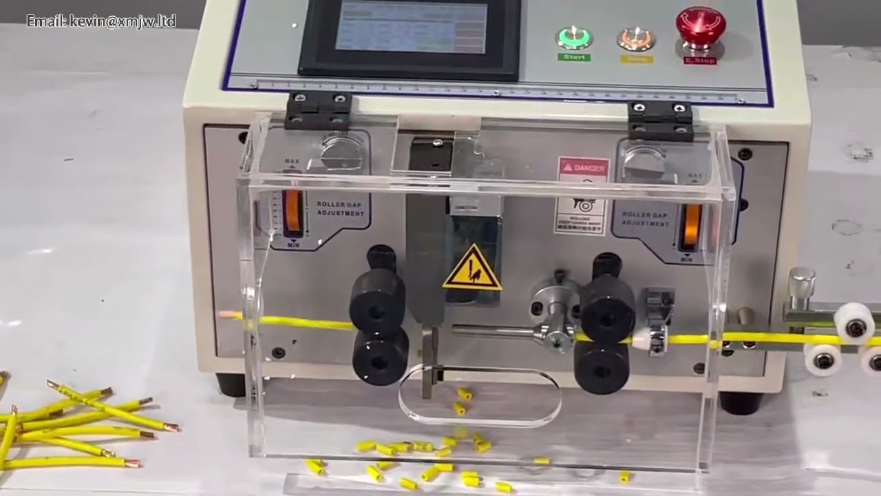 0-1-8-0mm² 電線ストリッピングマシン | ケーブル剥離・切断・銅線加工機