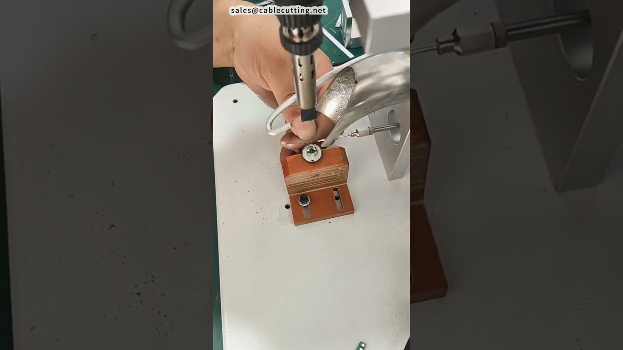 予備はんだ不要！エナメル線用ワイヤー溶接機の新常識