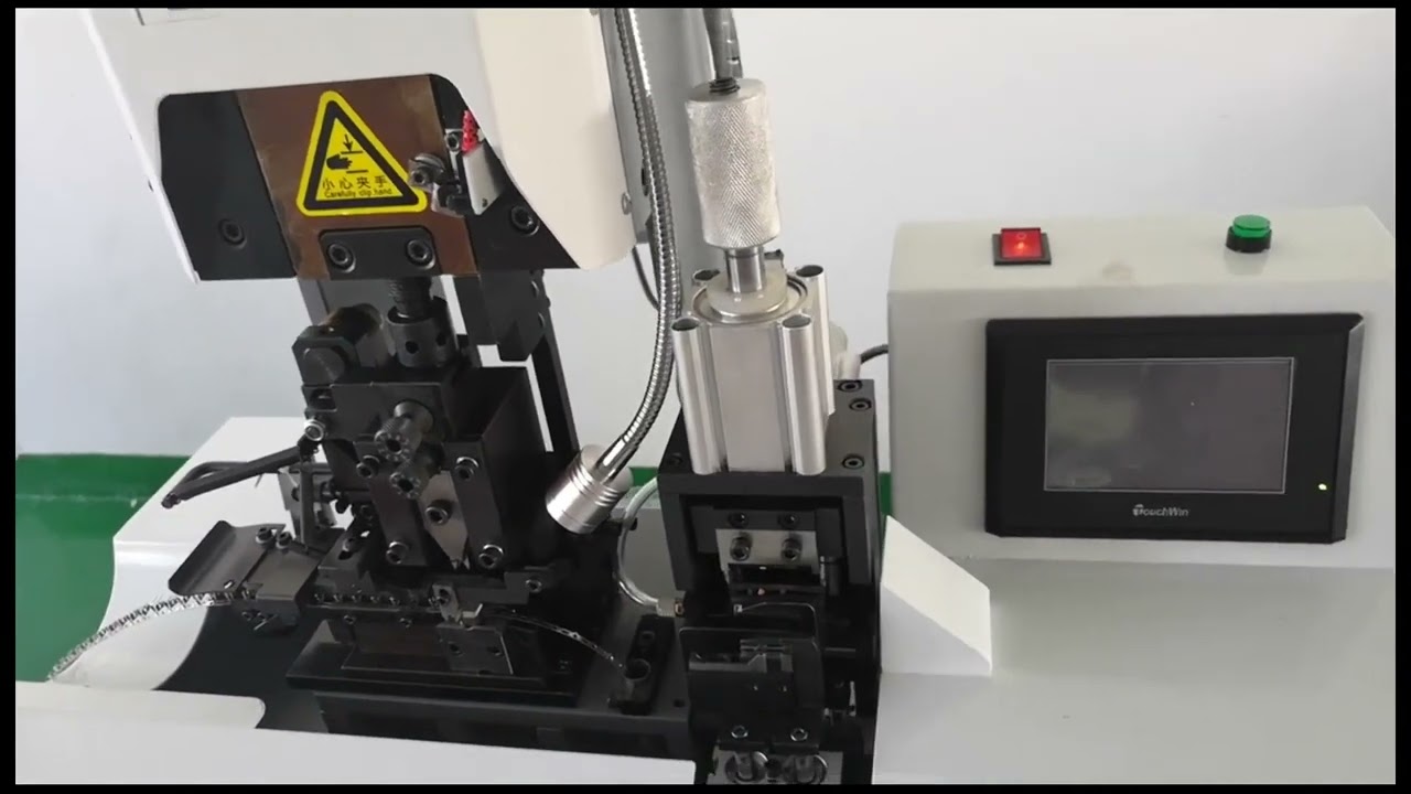高効率！銅線剥離・端子圧着自動機 | ワイヤー加工の信頼性向上