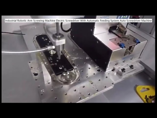 Industrial Robotic Arm Screwing Machine Electric Screwdriver With Automatic Feeding System Auto Scre