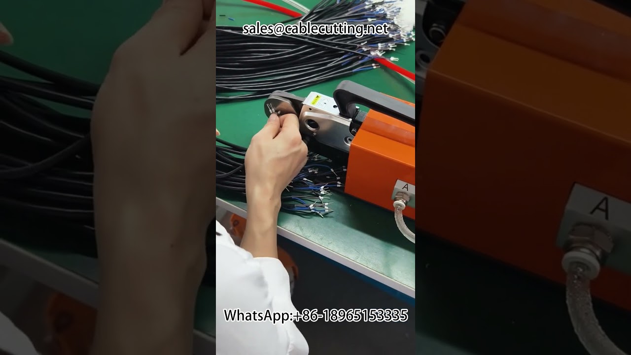 0.25～10mm²角形チューブ端子対応 圧着機｜高精度四角圧着で信頼性向上