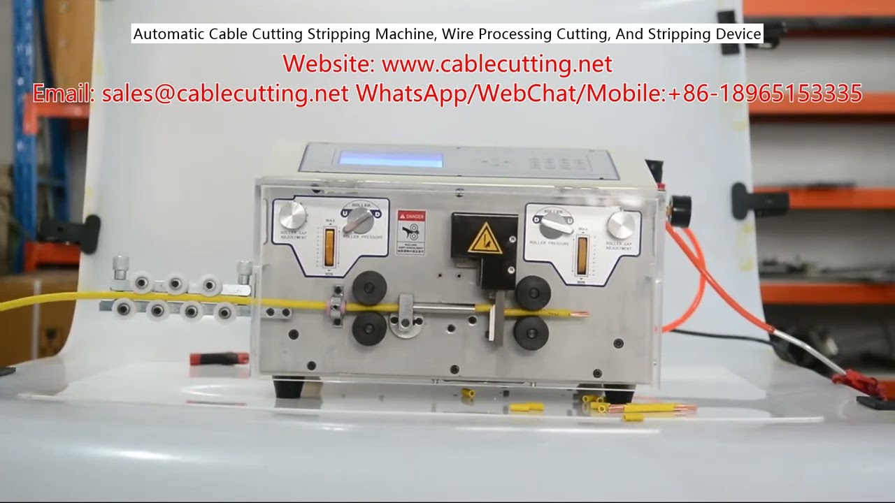 Automatic Cable Cutting Stripping Machine, Wire Processing Cutting, And Stripping Device