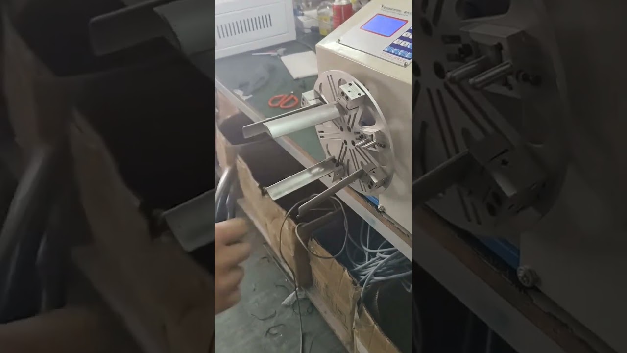 ワイヤーハーネス加工に最適！自動ワイヤ巻き・結束機 #機械 #自動車 #DIY