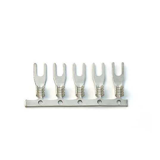 銅非絶縁フォーク端子 - 電線用端子・コネクタ