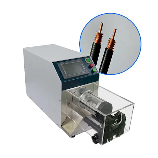 半自動同軸ケーブルストリッパー WPM-8608 - ワイヤーカット＆ストリップマシン